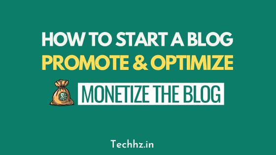 How to start a blog Blogging Guide For Beginner